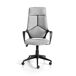 ANGEL CERDA Silla oficina giratoria tela gris claro y pvc negro ANGEL CERDA Silla oficina giratoria tela gris claro y pvc negro Gris