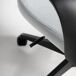 ANGEL CERDA Silla oficina giratoria tela gris claro y pvc negro ANGEL CERDA Silla oficina giratoria tela gris claro y pvc negro Gris