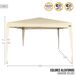 Cenador plegable Aktive 300x300 Cenador plegable Aktive 300x300 Crema