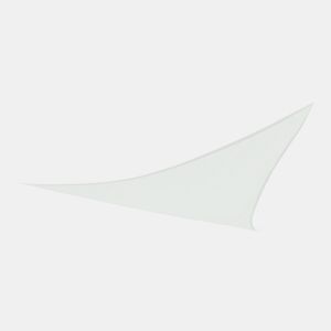 Toldo poliéster triangular aktive garden branco