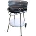 Barbacoa redonda portátil 4 alturas Aktive Barbacoa redonda portátil 4 alturas Aktive Negro