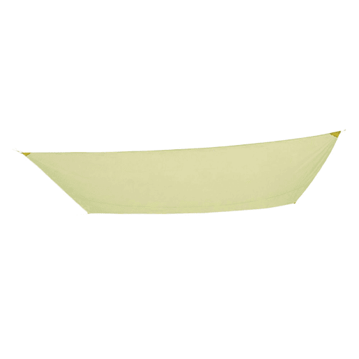 Toldo de sombra retangular aktive garden amarelo claro