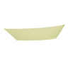 Toldo de sombra retangular aktive garden amarelo claro