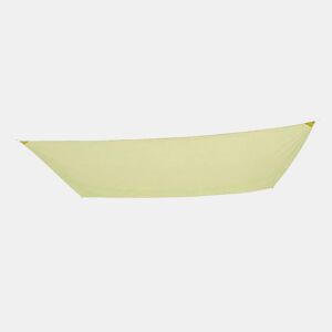 Toldo de sombra retangular aktive garden amarelo claro