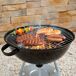 Barbacoa carbón portátil con dos parrillas Aktive Barbacoa carbón portátil con dos parrillas Aktive Negro
