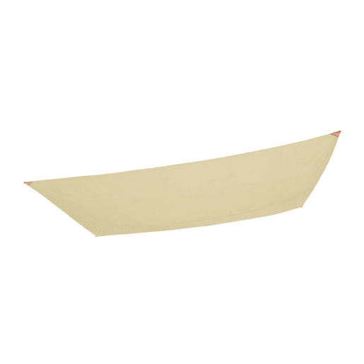 Toldo de sombra retangular aktive garden uv50 amarelo claro