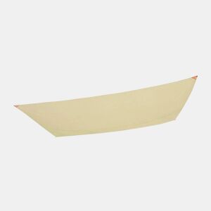 Toldo de sombra retangular aktive garden uv50 amarelo claro
