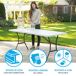 Mesa rectangular plegable Lifetime Mesa rectangular plegable Lifetime Blanco