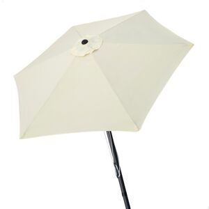 Guarda-sol de jardim hexagonal Ø270 cm com sistema de roldana dupla Aktive