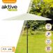 Sombrilla para jardín hexagonal Ø270 cm c/sistema de doble polea Aktive Sombrilla para jardín hexagonal Ø270 cm c/sistema de doble polea Aktive Crema