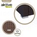 Conjunto muebles terraza sillones, sofá y mesita ratán Aktive Conjunto muebles terraza sillones, sofá y mesita ratán Aktive Negro