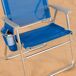 Silla plegable fija aluminio Aktive Beach Silla plegable fija aluminio Aktive Beach Azul