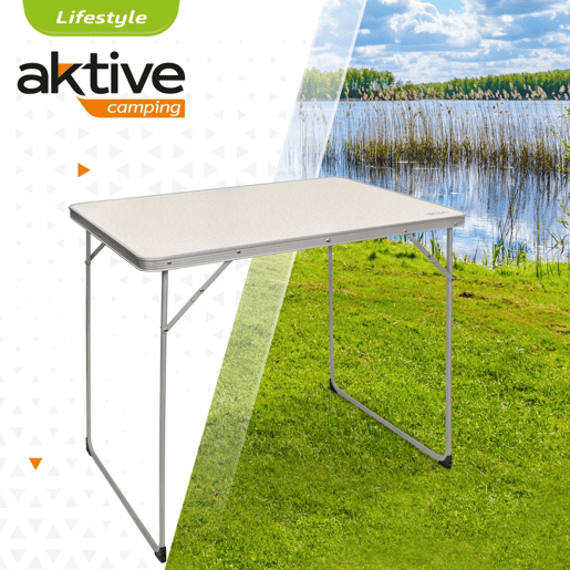 Mesa dobrável para camping Aktive