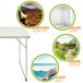 Mesa plegable de camping Aktive Mesa plegable de camping Aktive Blanco