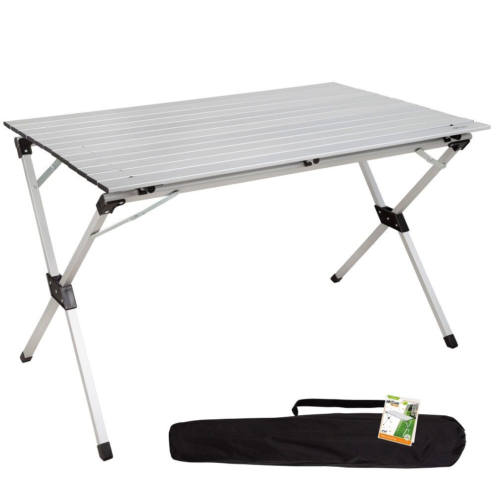 Mesa plegable aluminio para camping aktive camping