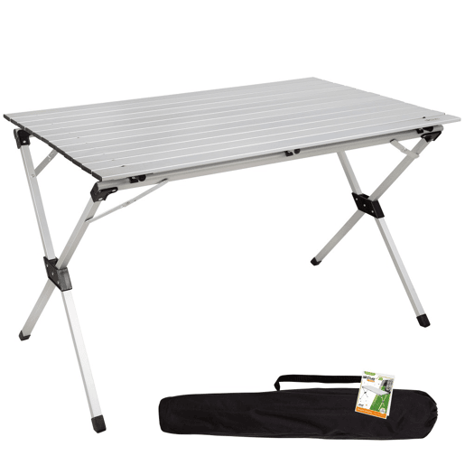 Mesa dobrável alumínio para campismo Aktive Camping