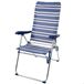 Silla playa plegable alta 5 posiciones Aktive Silla playa plegable alta 5 posiciones Aktive Azul