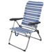 Silla plegable playa alta 5 posiciones Aktive Silla plegable playa alta 5 posiciones Aktive Azul