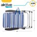 Silla plegable playa alta 5 posiciones Aktive Silla plegable playa alta 5 posiciones Aktive Azul