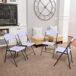Silla plegable ultrarresistente LIFETIME UV100 Silla plegable ultrarresistente LIFETIME UV100 Blanco
