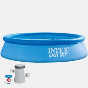 Piscina insuflável INTEX Easy Set com sistema de filtragem