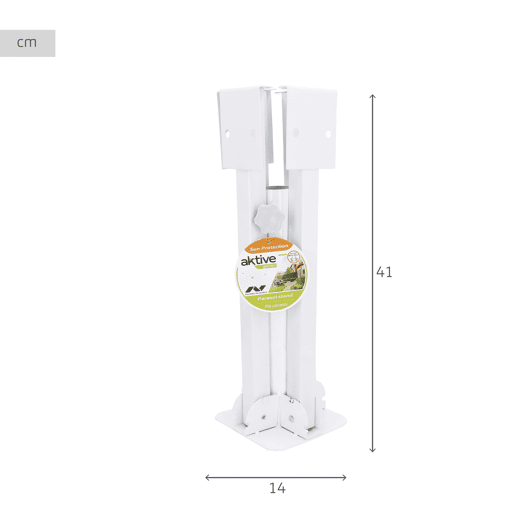 Suporte de guarda-chuva dobrável 2532 mm Aktive Jardim