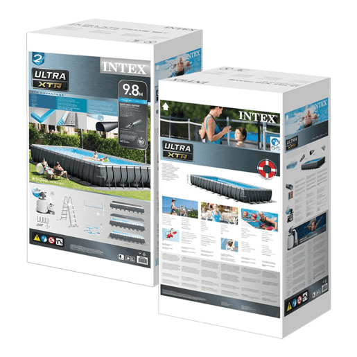 INTEX Deluxe Pack + sistema de filtragem e clorador
