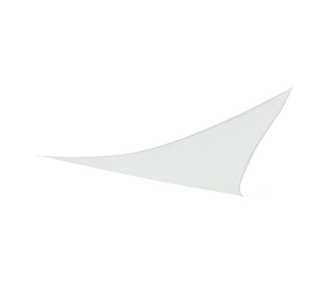 Toldo sombreo triangular aktive garden color blanco