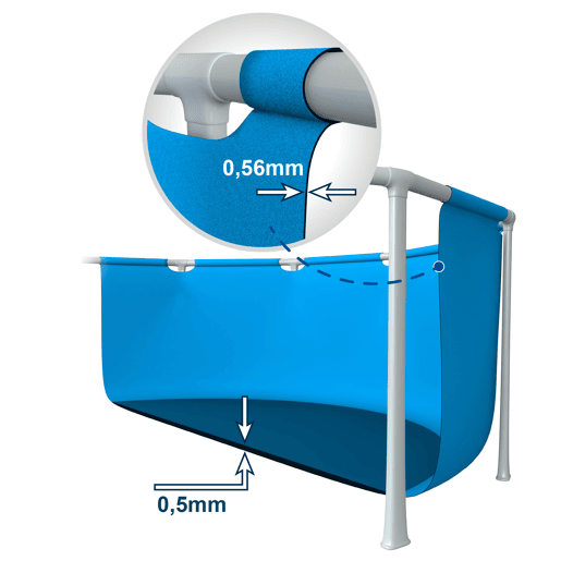 Piscina desmontável INTEX Small Frame 300x200x75 cm - 3.834 L