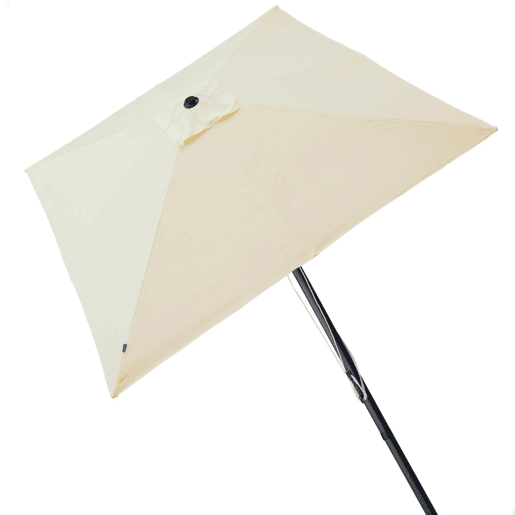 Guarda-sol quadrado de jardim 270x270 cm com protecção UV50 Aktive