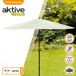 Parasol hexagonal 270 cm color crema mástil aluminio Aktive Garden Parasol hexagonal 270 cm color crema mástil aluminio Aktive Garden Crema