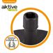 Base para sombrilla circular antracita 25-48 mm Aktive Base para sombrilla circular antracita 25-48 mm Aktive Gris