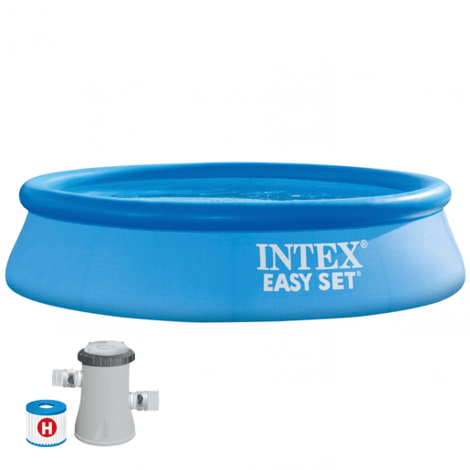 Piscina insuflável INTEX Easy Set com sistema de filtragem