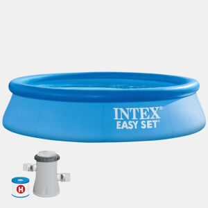Piscina insuflável INTEX Easy Set com sistema de filtragem