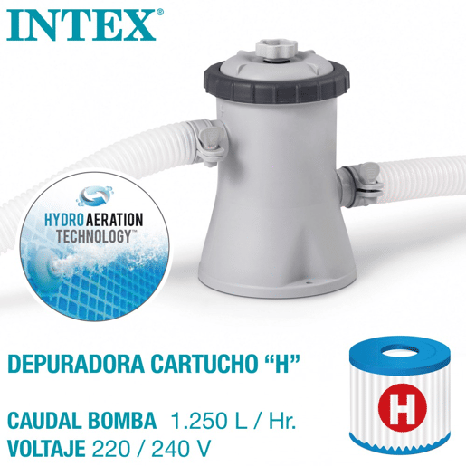 Piscina insuflável INTEX Easy Set com sistema de filtragem