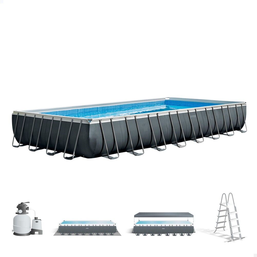 Piscina desmontable ultra xtr frame intex 975x488x132 cm con depuradora