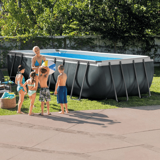INTEX Ultra XTR Frame piscina rectangular amovível 549x274x132 + sistema de filtragem