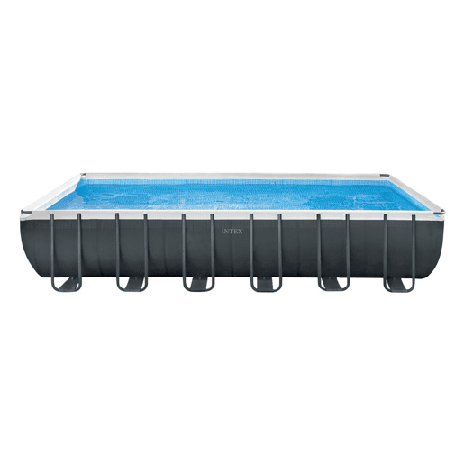 INTEX Ultra XTR Frame piscina rectangular acima do solo 732x366x132 cm + unidade de filtragem