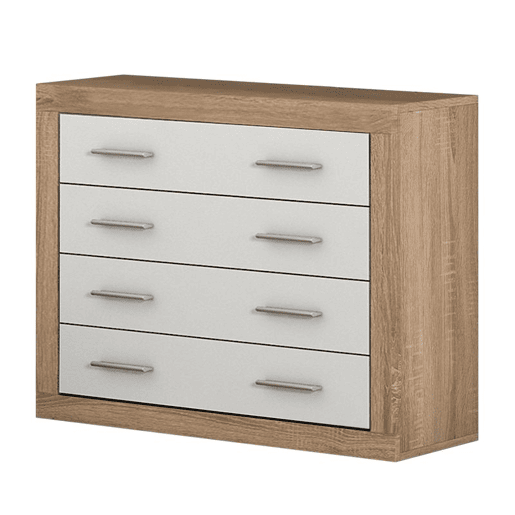Cómoda Lara Cambria - Branco 98 x 81,5 x 39,6 cm