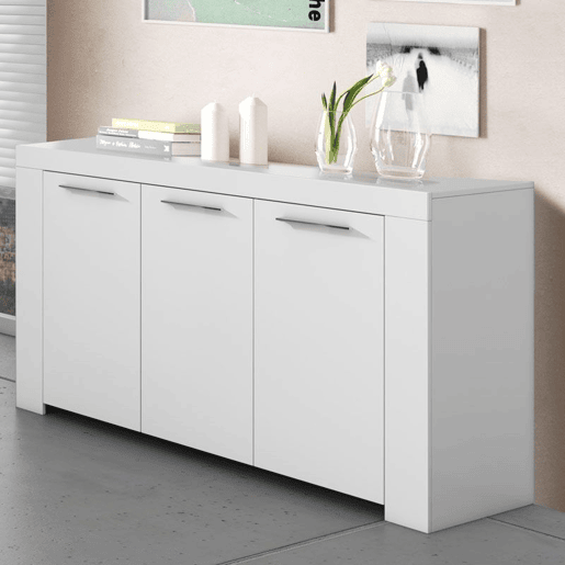 Aparador Ambit Artik White (Branco mate) 144 x 80 x 42cm cm Aparador Ambit Artik White (Branco mate) 144 x 80 x 42cm cm