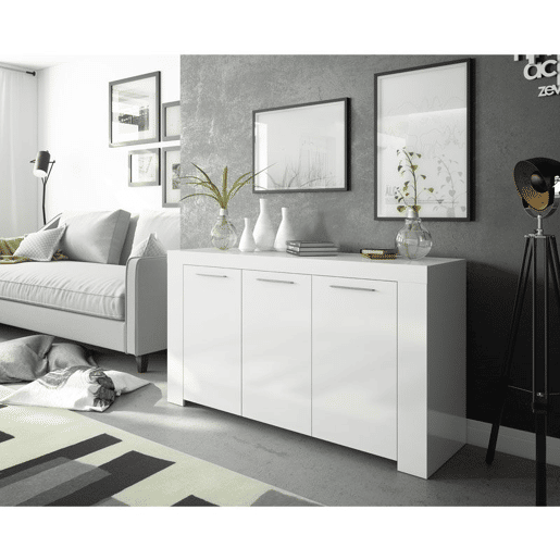 Aparador Ambit Artik White (Branco mate) 144 x 80 x 42cm cm Aparador Ambit Artik White (Branco mate) 144 x 80 x 42cm cm
