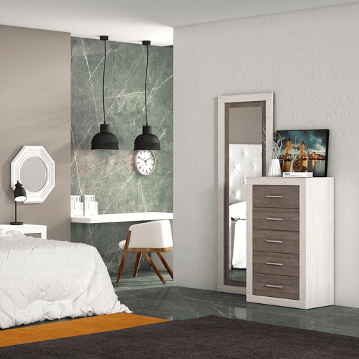 Chiffonier Lara Pinho Andersen - Cinzento 60 x 106,5 x 39,6 cm