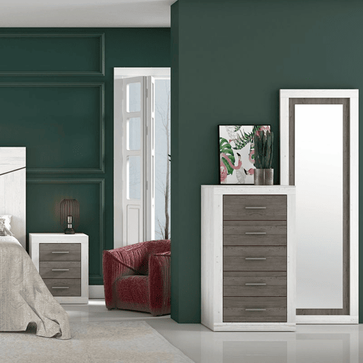Chiffonier Lara Pinho Andersen - Cinzento 60 x 106,5 x 39,6 cm