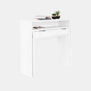 Mesa de consola Aput Branco 33 (cerrada), 63,4 (abierta) x 87,5 x 90 cm