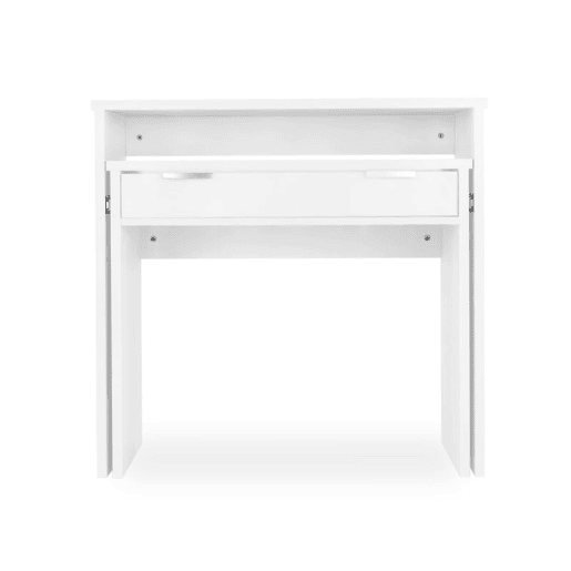 Mesa de consola Aput Branco 33 (cerrada), 63,4 (abierta) x 87,5 x 90 cm
