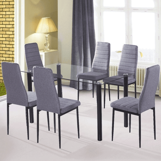 Mesa de jantar Yuri Preto 140 x 75 x 80 cm