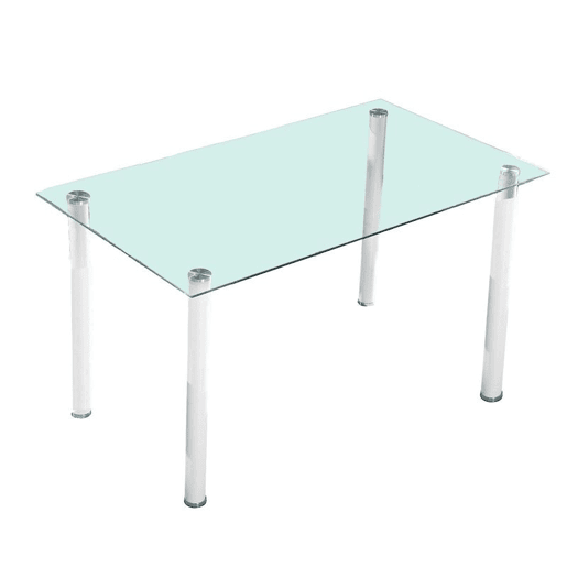 Mesa de jantar Yuri Branco 140 x 75 x 80 cm