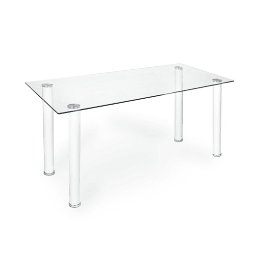 Mesa de jantar Yuri Branco 140 x 75 x 80 cm