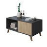Mesa de centro de vento Cinzento antracite - Puccini 91,5 x 45 x 49,6 cm