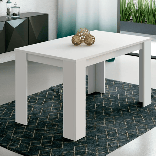 Mesa de jantar Berta 140 Branco 140 x 75 x 80 cm